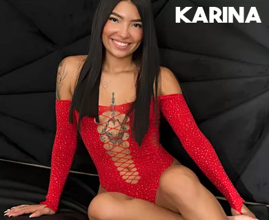 Karina Colombian just-arrived