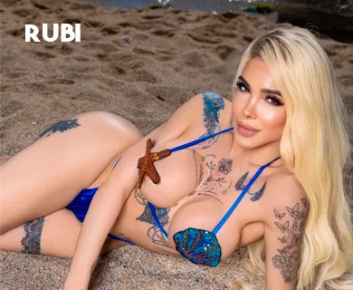 Rubí , escort trans Colombiana nuova