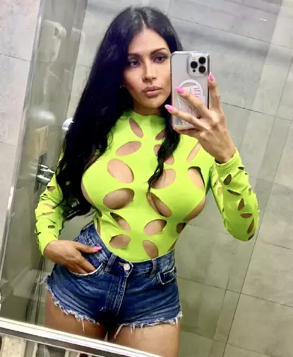 Angie Fox, escort trans Colombiana